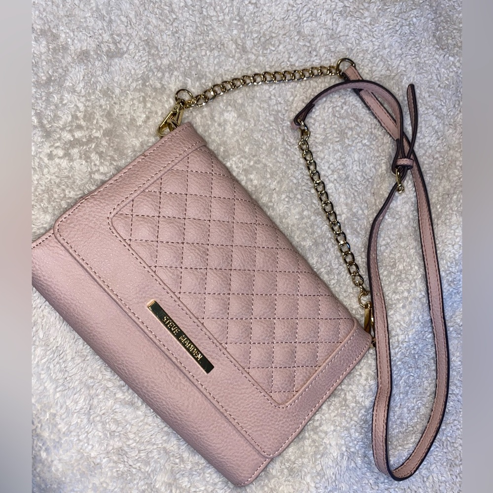Steve Madden Blush Pink Crossbody Purse